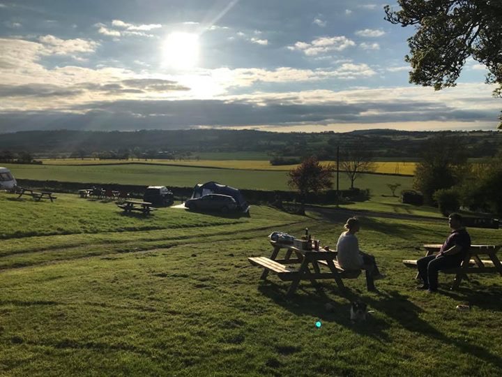 Much Wenlock Caravan & Campsite at Lower Hill Farm Shropshire